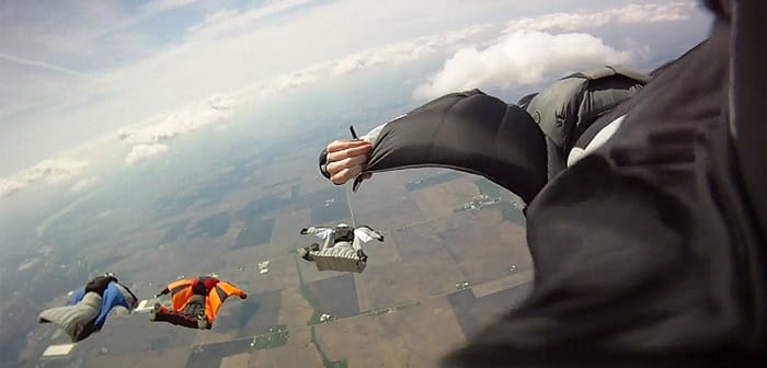 Extremsport Wingsuit Flying