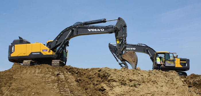 Baggerfahren erlebnisgeschenk für Männer