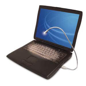 USB Lampe als praktisches buero gadget
