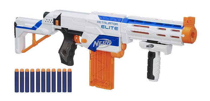 nerf guns büro gadget