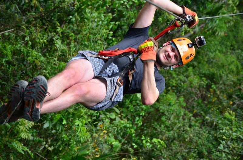 Playa del Carmen Cancun Mexiko Zipline