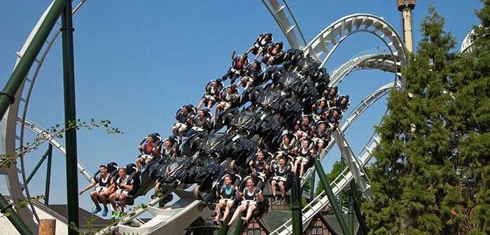 Flug der Daemonen Achterbahn