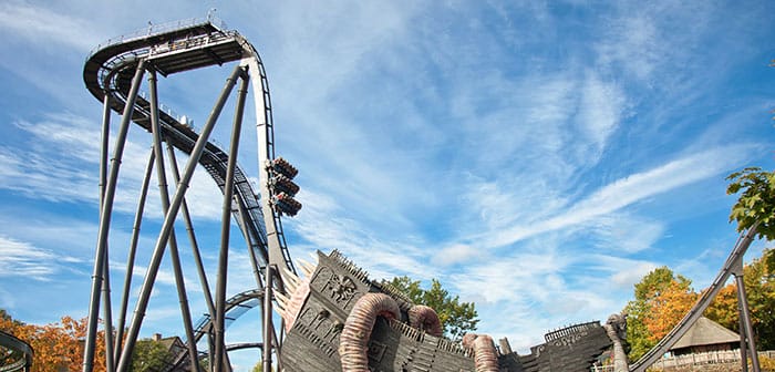Dive Coaster Krake im Heide Park