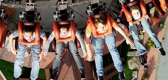 Scream Freefalltower Heide Park Soltau