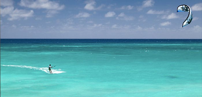 kiteboarding lernen cancun aktivitaet