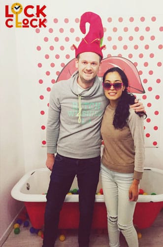 lock clock barcelona after party team foto