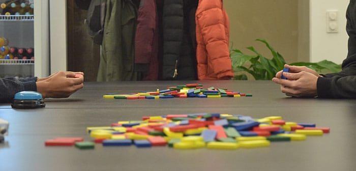 what a game domino steine