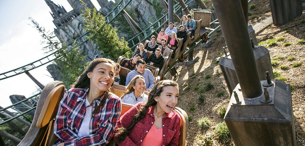 fuer Harry-Potter-Fans: Achterbahn Flight of the Hippogriff in Hollywood