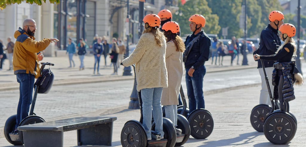 Eine sportliche Stadtführung mit Segway in Wien ist was ganz besonderes.