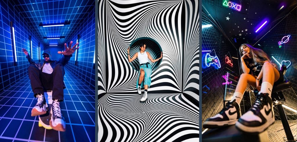 Berlin bei Regen - 28 Indoor-Aktivitäten bei schlechtem Wetter 10 selfies machen im studio of wonders berlin