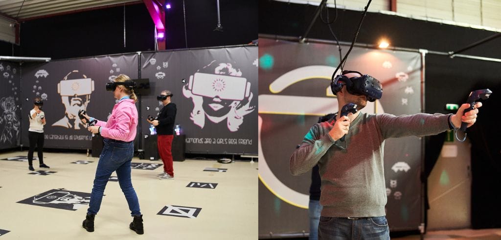 VR Spiele als Teamevent zur Firmenfeier