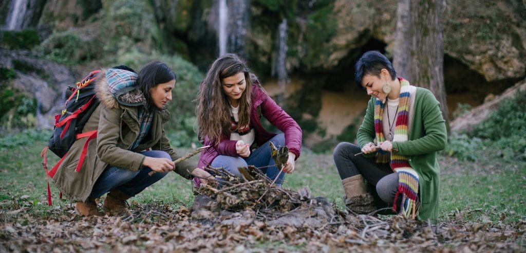 Ruf der Wildnis in Stuttgart Teambuilding Survival Schwarzwald
