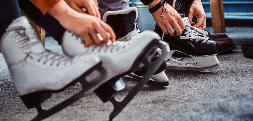 Eislaufen mit Kindern als Freizeitaktivität