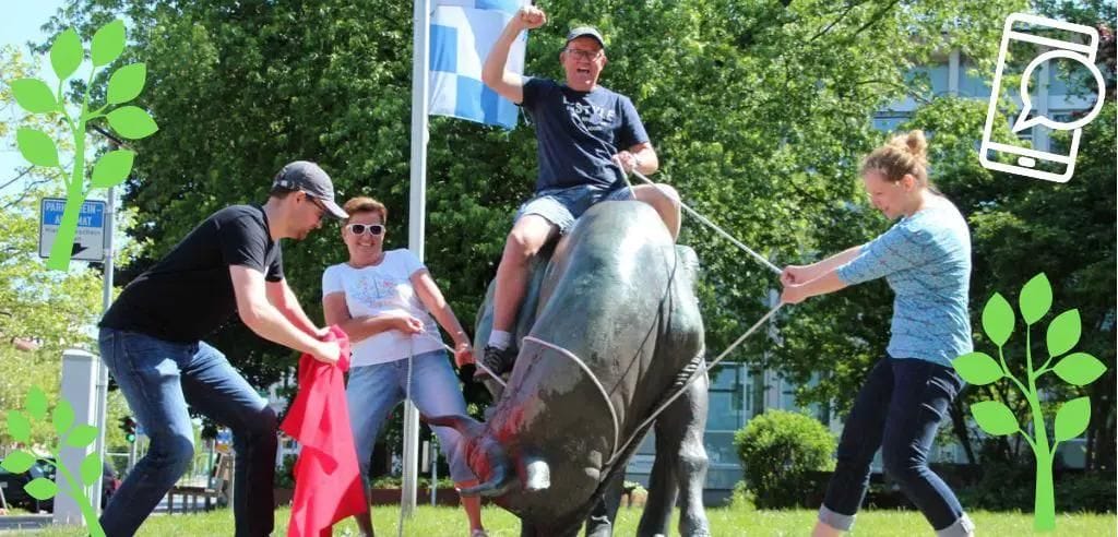 app-basierte Schnitzeljagd für große Firmenevents