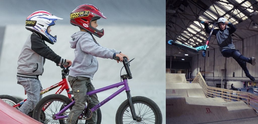 urbane Sportangebote in der Halle im Skills Park