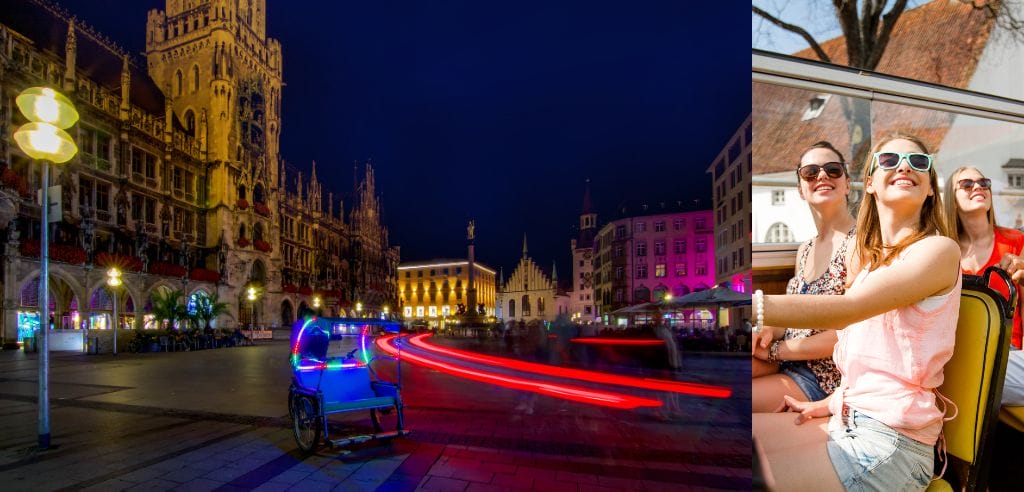 Stadtrundfahrten in München Alternativen