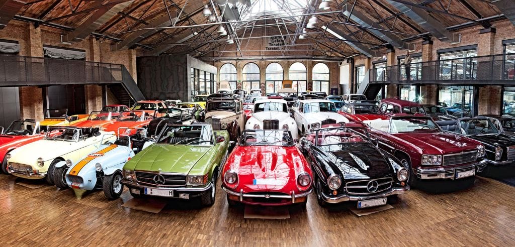 glänzend polierte Oldtimer und Youngtimer für dein Incentive Event