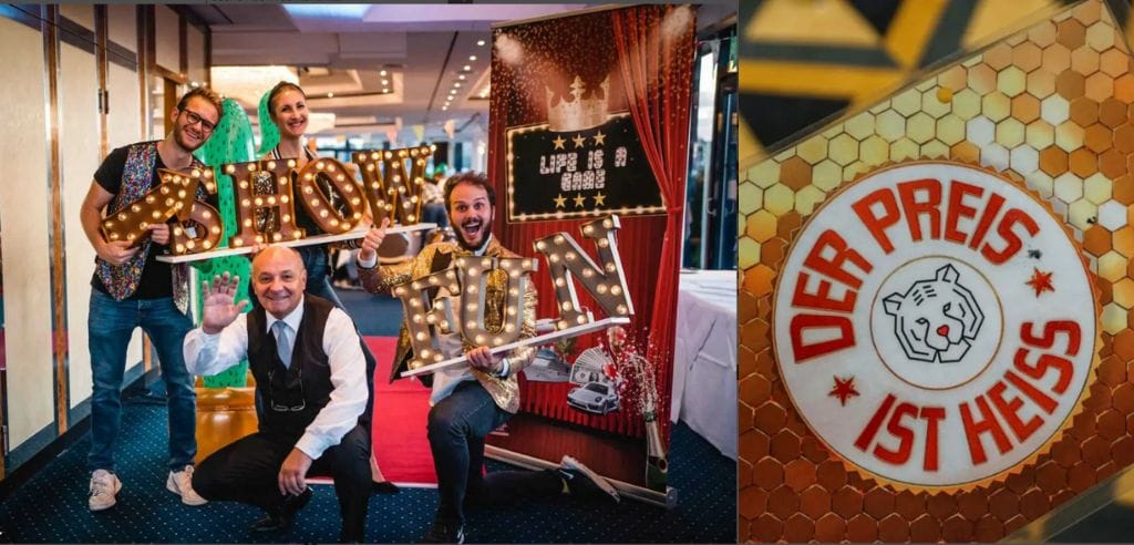 kunterbunter Showspaß beim Teamevent in Essen