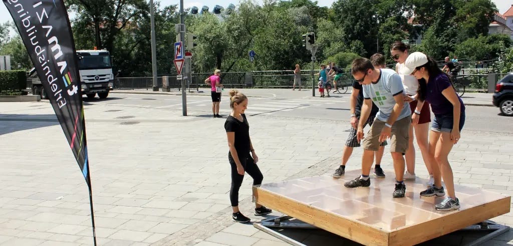 City Challenge durch Muenchen Sightseeing im Team