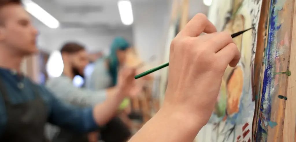 Malen und andere kreative Hobbys erlernen beim Kurs in Dresden