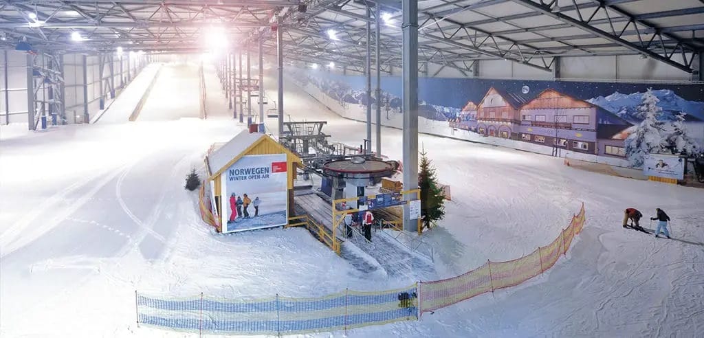 ski und snowboard fahren bei hamburg